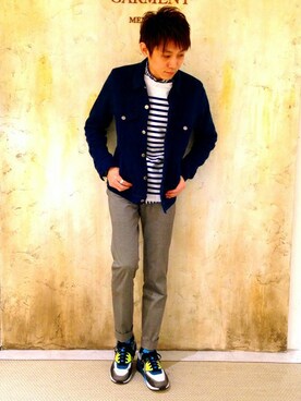 Euffyさん（メンズ・164cm）の春コーディネート