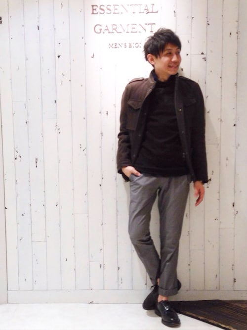 Euffy メンズビギ池袋パルコ店 Essential Garment Men S Bigiのミリタリージャケットを使ったコーディネート Wear