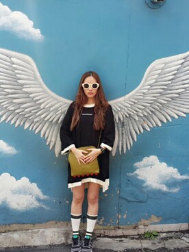 笑笑&笑笑媽媽さんのコーディネート