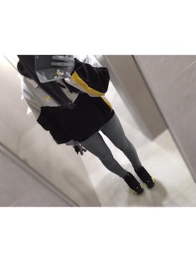 「チャンピオン パーカー」｜「アイテム（ブルゾン）」を使った、なほちゃんさん（レディース・163cm）の冬コーディネート