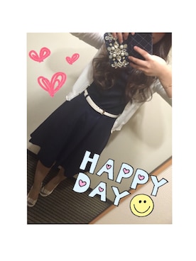 わかにゃんさん（レディース・157cm）の春コーディネート