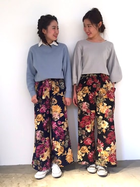 asami ogawaraさん(レディース・162cm)の冬コーディネート