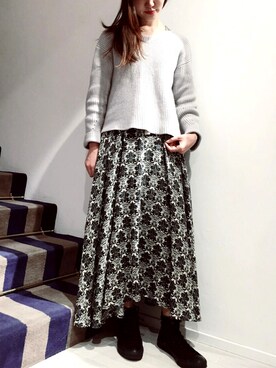 asami ogawaraさん（レディース・162cm）の春コーディネート