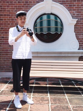 Kieren Cheungさん（メンズ・181cm）の夏コーディネート