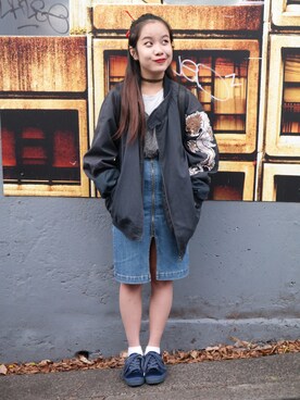 「OROTON（オロトン）のアイテム」を使った、Lion Sou // 曾ライオンさん（レディース・153cm）の春コーディネート