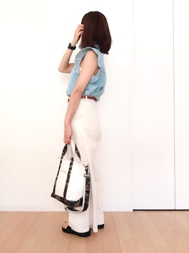 「iriiri（イリイリ）のアイテム」を使った、aiさん（レディース・152cm）の夏コーディネート