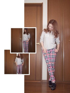 「JUSGLITTY（ジャスグリッティー）のアイテム（シューズ）」を使った、yoshimiさん（レディース・156cm）の春コーディネート