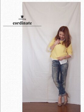 yoshimiさん（レディース・156cm）の春コーディネート