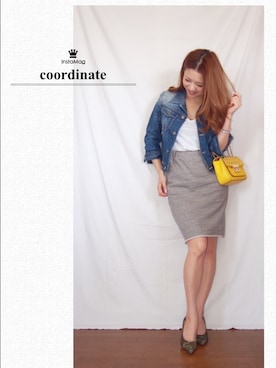 yoshimiさん（レディース・156cm）の春コーディネート