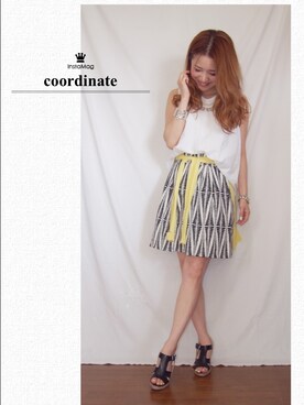 yoshimiさん（レディース・156cm）の夏コーディネート