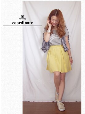 yoshimiさん（レディース・156cm）の夏コーディネート