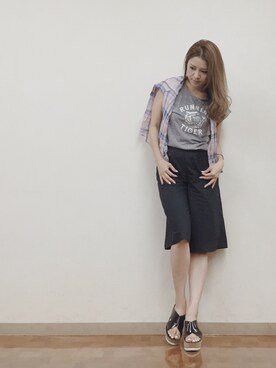 yoshimiさん（レディース・156cm）の夏コーディネート