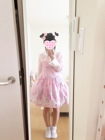 Angelic Prettyのサロペット/オーバーオール（ピンク系）を使った人気