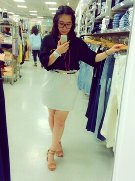 ayaka.yさん（レディース・159cm）の夏コーディネート