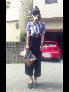  どんぐり娘。さん（レディース・156cm）の夏コーディネート