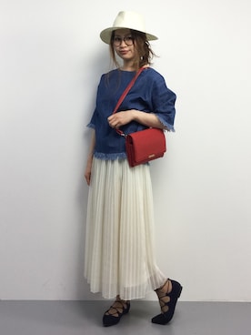 isaさん（レディース・155cm）の春コーディネート