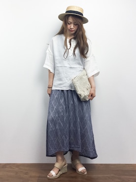 isaさん（レディース・155cm）の春コーディネート