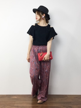 isaさん（レディース・155cm）の夏コーディネート