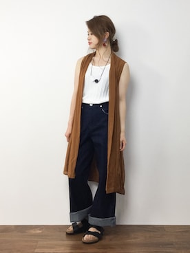 isaさん（レディース・155cm）の夏コーディネート