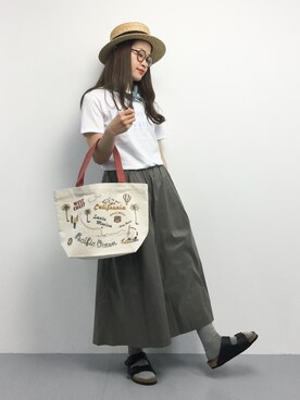 isaさん（レディース・155cm）の夏コーディネート