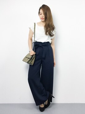 isaさん(レディース・155cm)の夏コーディネート