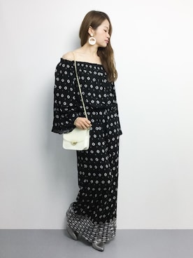 「LANI（ラニ）のアイテム」を使った、isaさん（レディース・155cm）の夏コーディネート