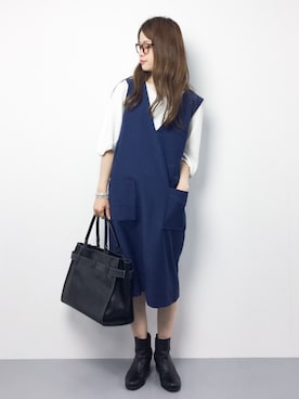 「BATHCRAFT（バスクラフト）のアイテム」を使った、isaさん（レディース・155cm）の夏コーディネート