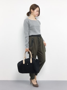 isaさん（レディース・155cm）の秋コーディネート