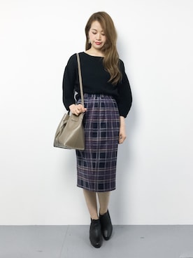 isaさん(レディース・155cm)の秋コーディネート