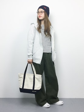 isaさん（レディース・155cm）の秋コーディネート