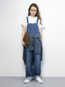 isaさん（レディース・155cm）の秋コーディネート