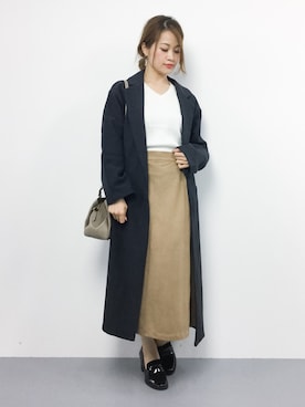 isaさん(レディース・155cm)の秋コーディネート