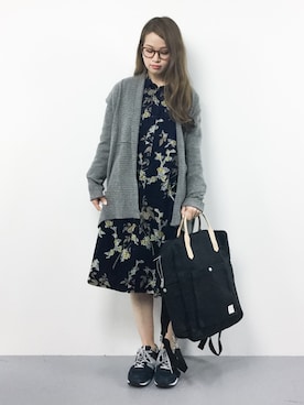 「SUNDUCK（サンダック）のアイテム」を使った、isaさん（レディース・155cm）の秋コーディネート