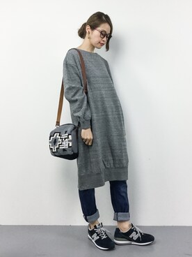 「チャイハネ（チャイハネ）のアイテム（ショルダーバッグ）」を使った、isaさん（レディース・155cm）の秋コーディネート