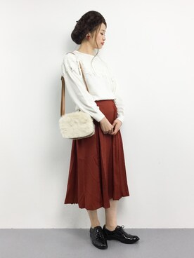 isaさん（レディース・155cm）の秋コーディネート