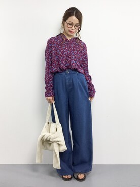 isaさん（レディース・155cm）の秋コーディネート