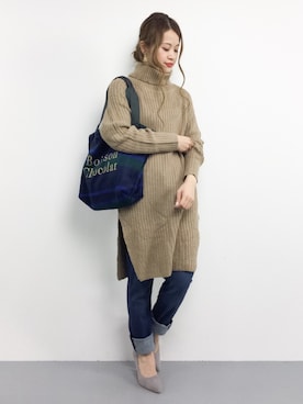 isaさん（レディース・155cm）の秋コーディネート