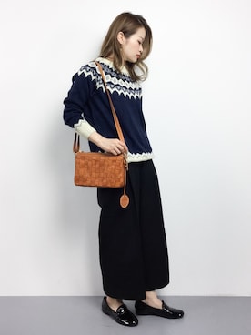 isaさん（レディース・155cm）の秋コーディネート