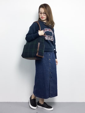 isaさん(レディース・155cm)の秋コーディネート