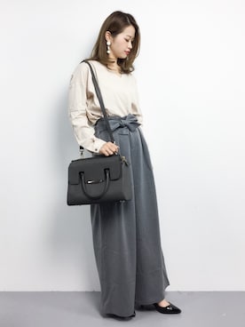 isaさん（レディース・155cm）の秋コーディネート