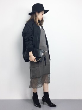 「Settimissimo（セッティミッシモ）のアイテム（バッグ）」を使った、isaさん（レディース・155cm）の秋コーディネート