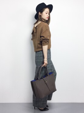 isaさん（レディース・155cm）の秋コーディネート