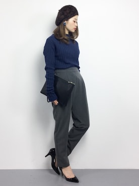 isaさん（レディース・155cm）の秋コーディネート