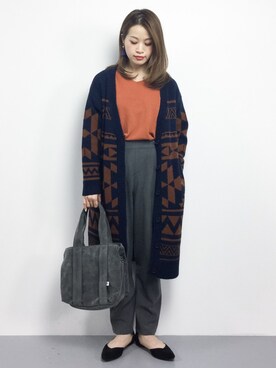 isaさん（レディース・155cm）の秋コーディネート