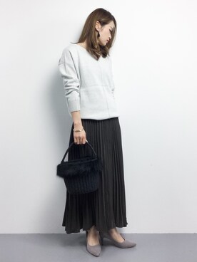 isaさん（レディース・155cm）の秋コーディネート
