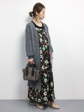 isaさん（レディース・155cm）の秋コーディネート