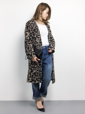 「perche（ペルケ）のアイテム（バッグ）」を使った、isaさん（レディース・155cm）の秋コーディネート