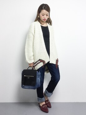 isaさん（レディース・155cm）の秋コーディネート