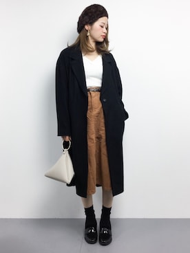 isaさん（レディース・155cm）の秋コーディネート