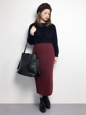 isaさん（レディース・155cm）の秋コーディネート